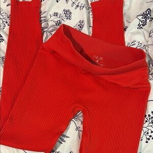 NUX Scarlet Ribbed Active Leggings